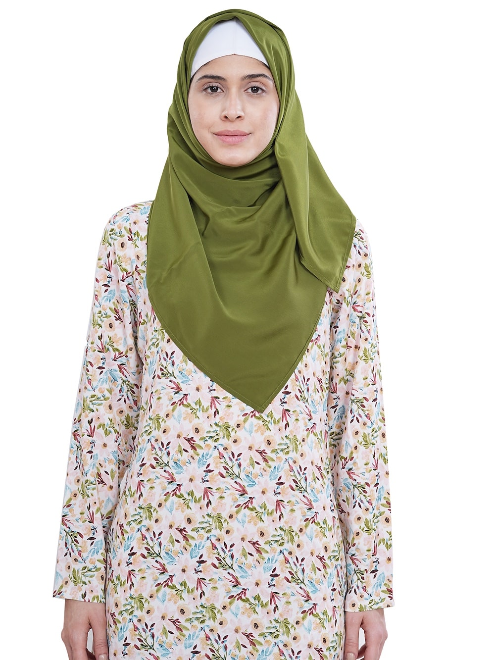 Printed Crepe Abaya AYP-632