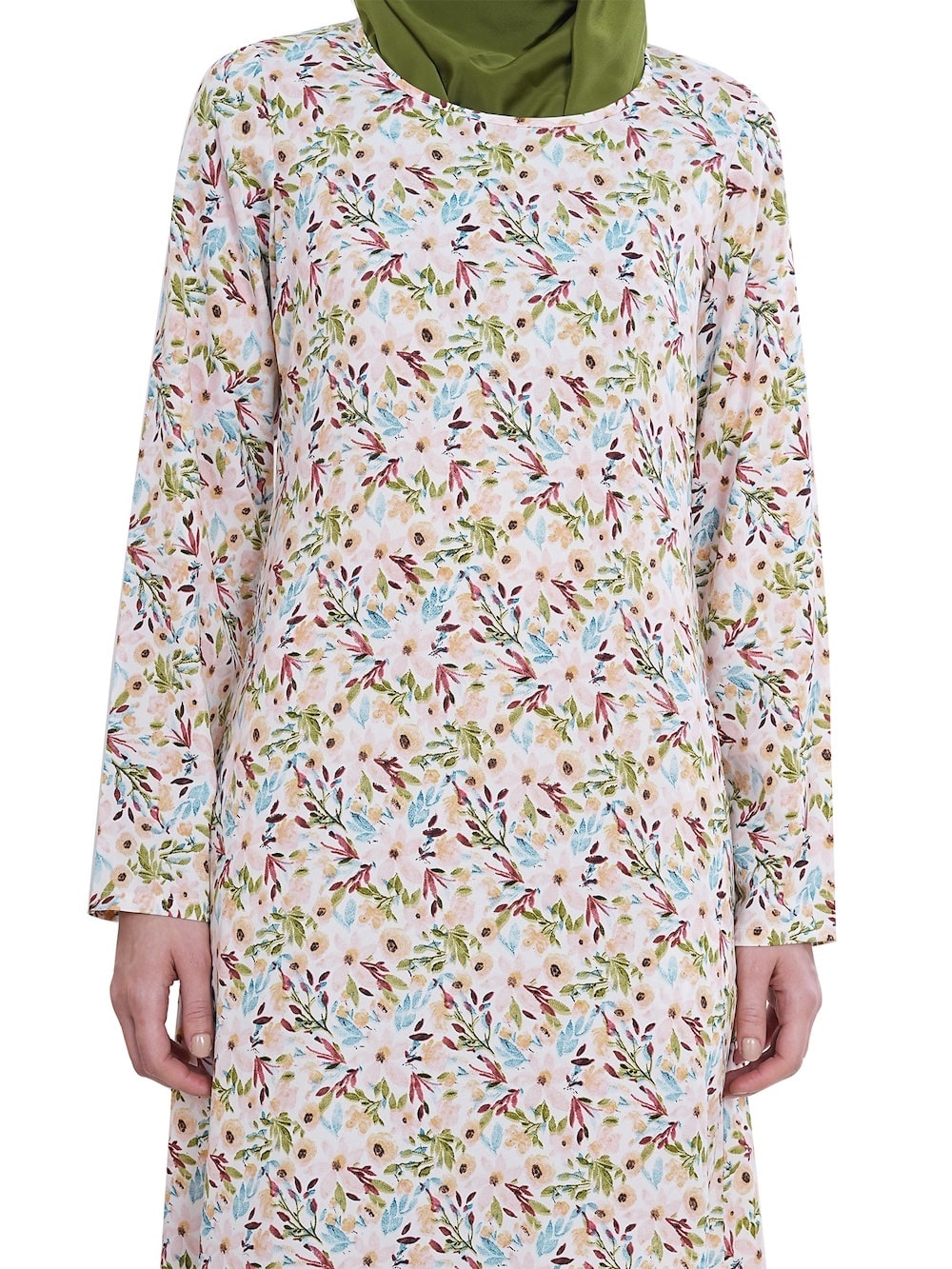 Printed Crepe Abaya AYP-632