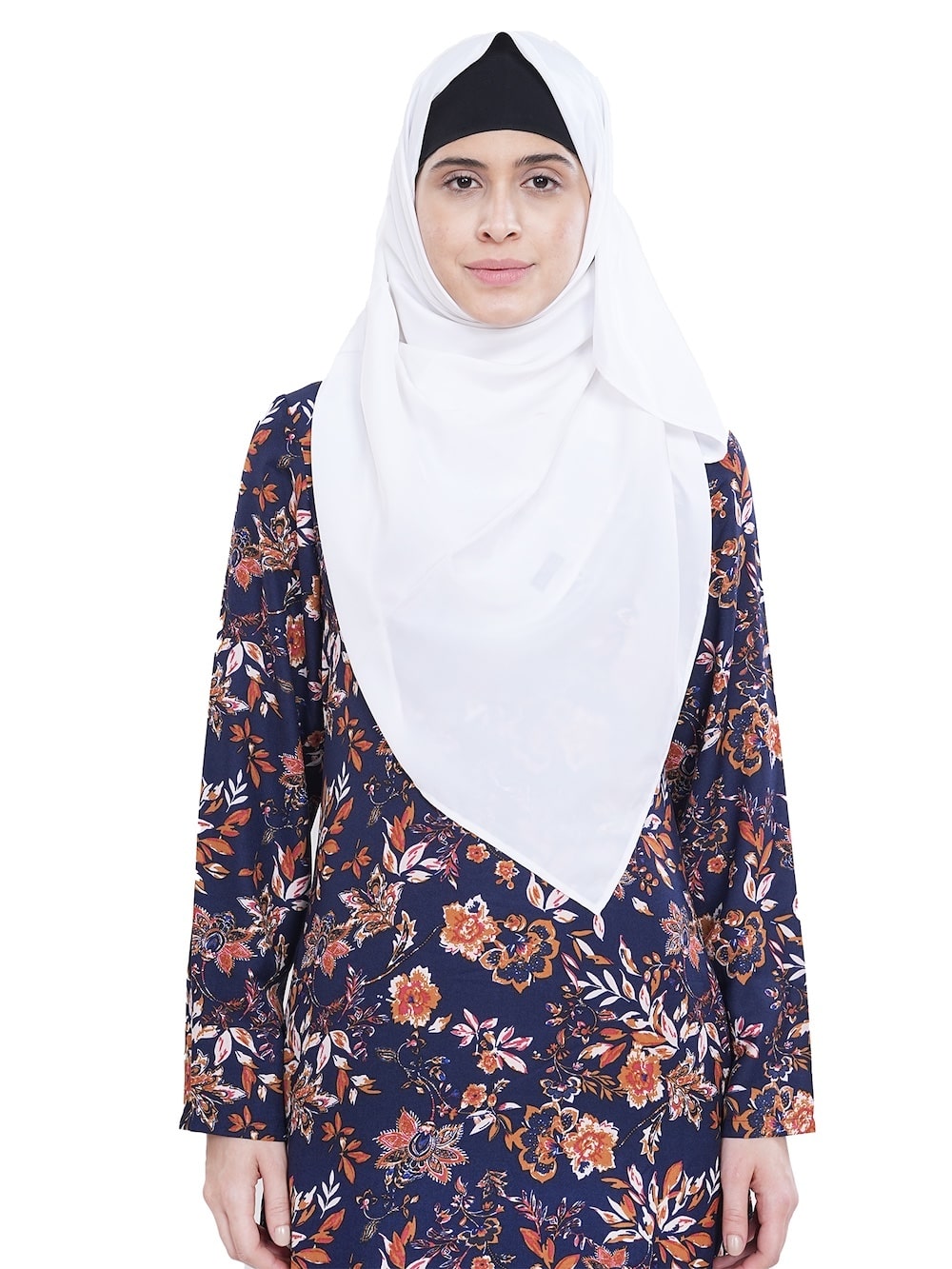 Printed Crepe Abaya AYP-633