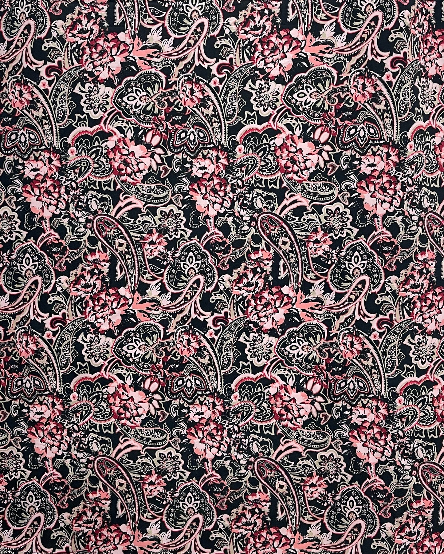 Printed Crepe Abaya AYP-664