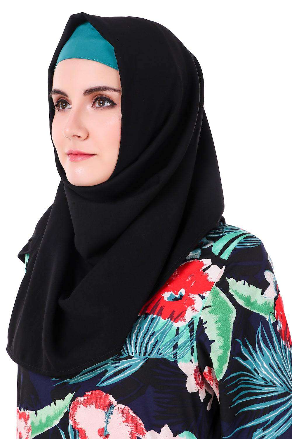 Printed Crepe Abaya AYP-101