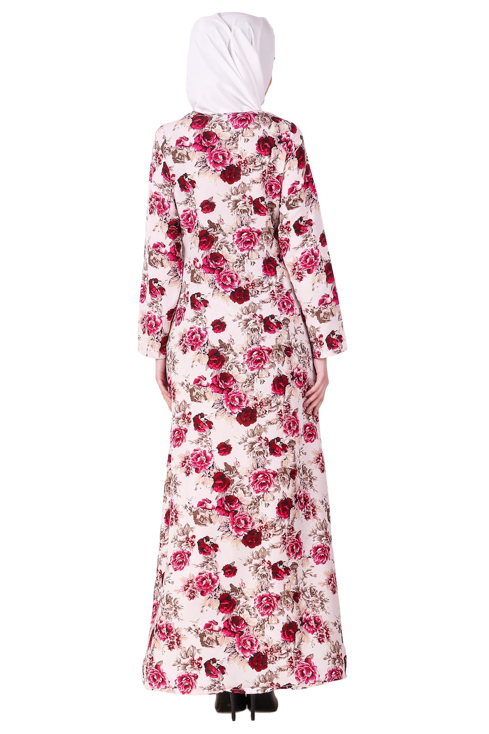 Printed Crepe Abaya AYP-104