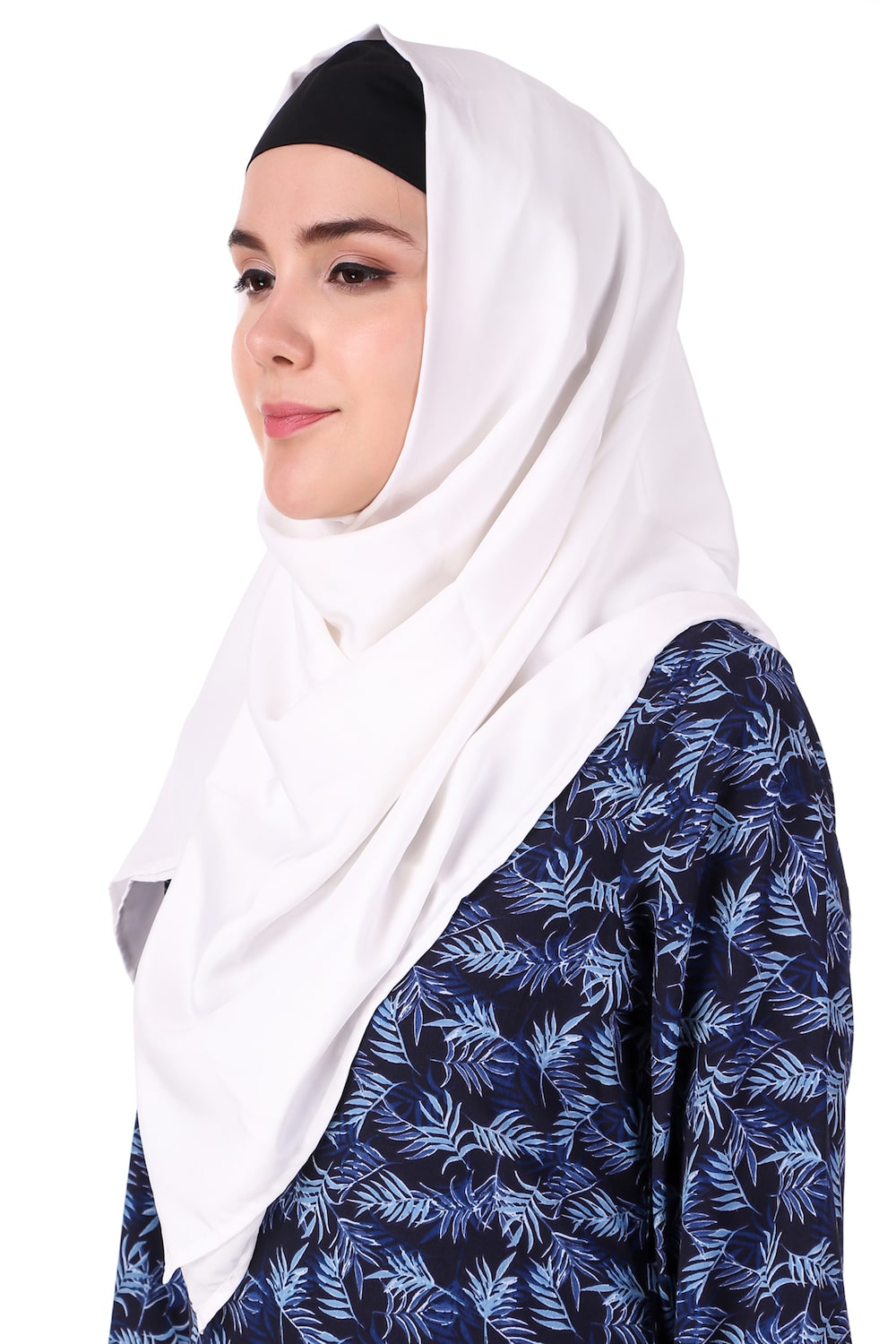 Printed Crepe Abaya AYP-107