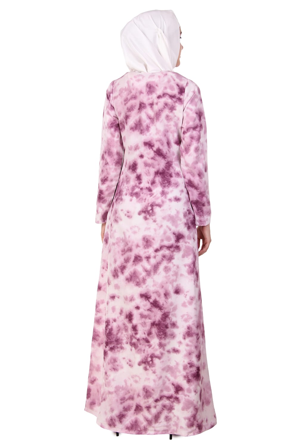 Printed Crepe Abaya AYP-114