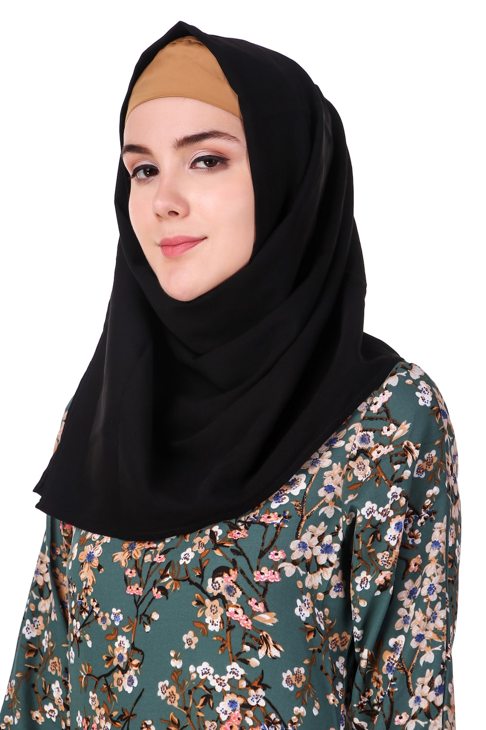 Printed Crepe Abaya AYP-116