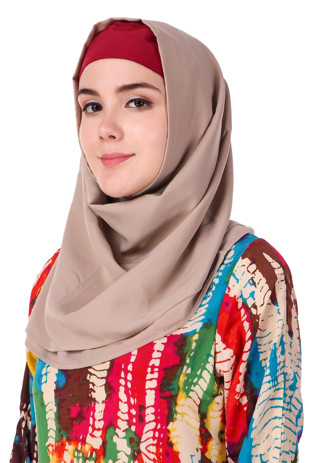 Printed Crepe Abaya AYP-117