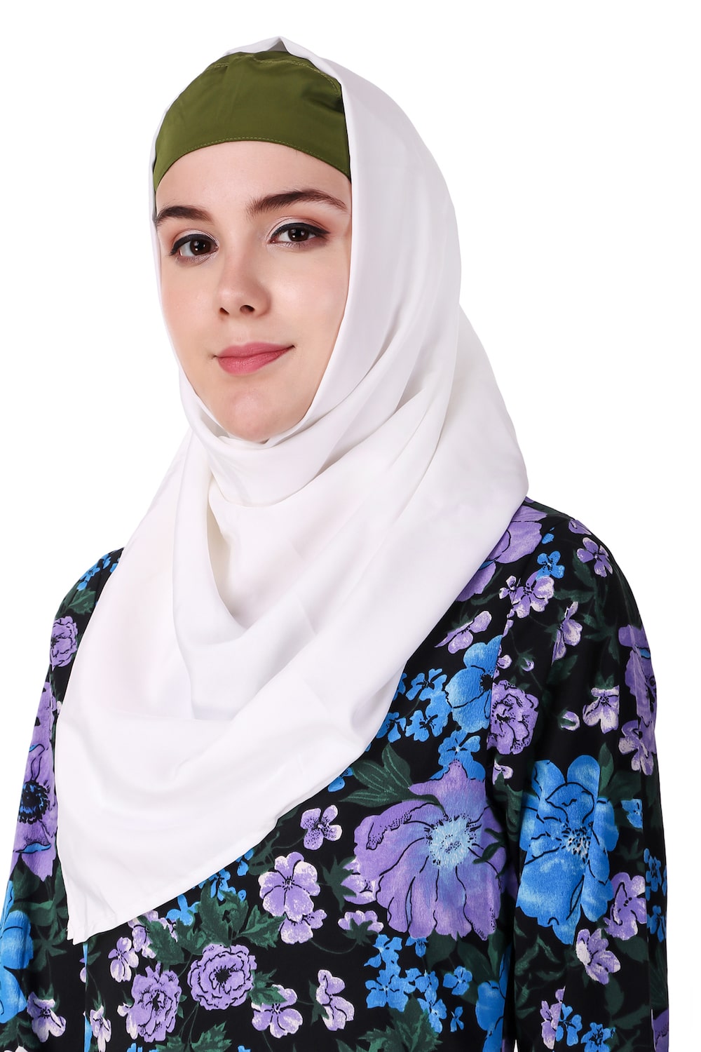 Printed Crepe Abaya AYP-118