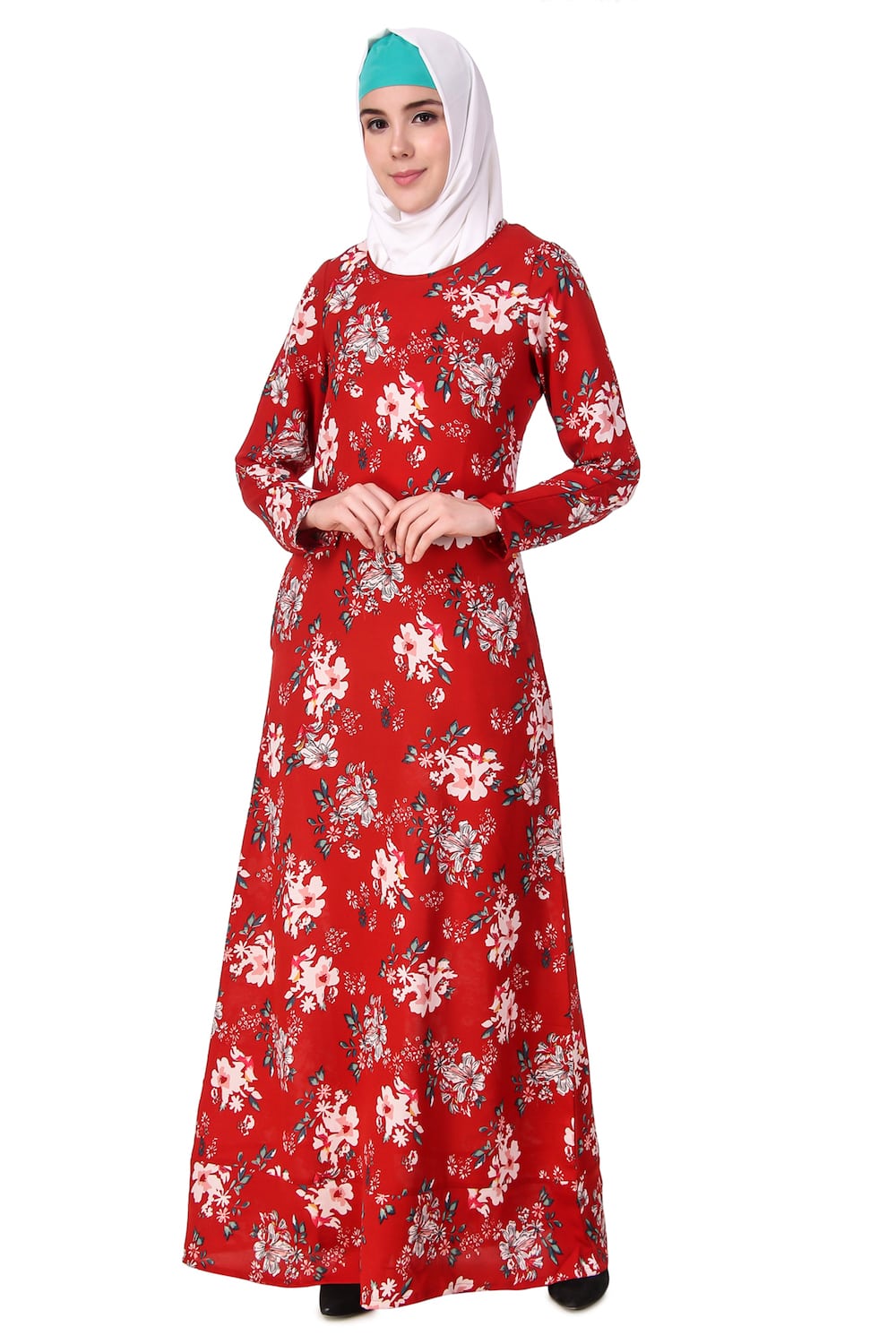 Printed Crepe Abaya AYP-119
