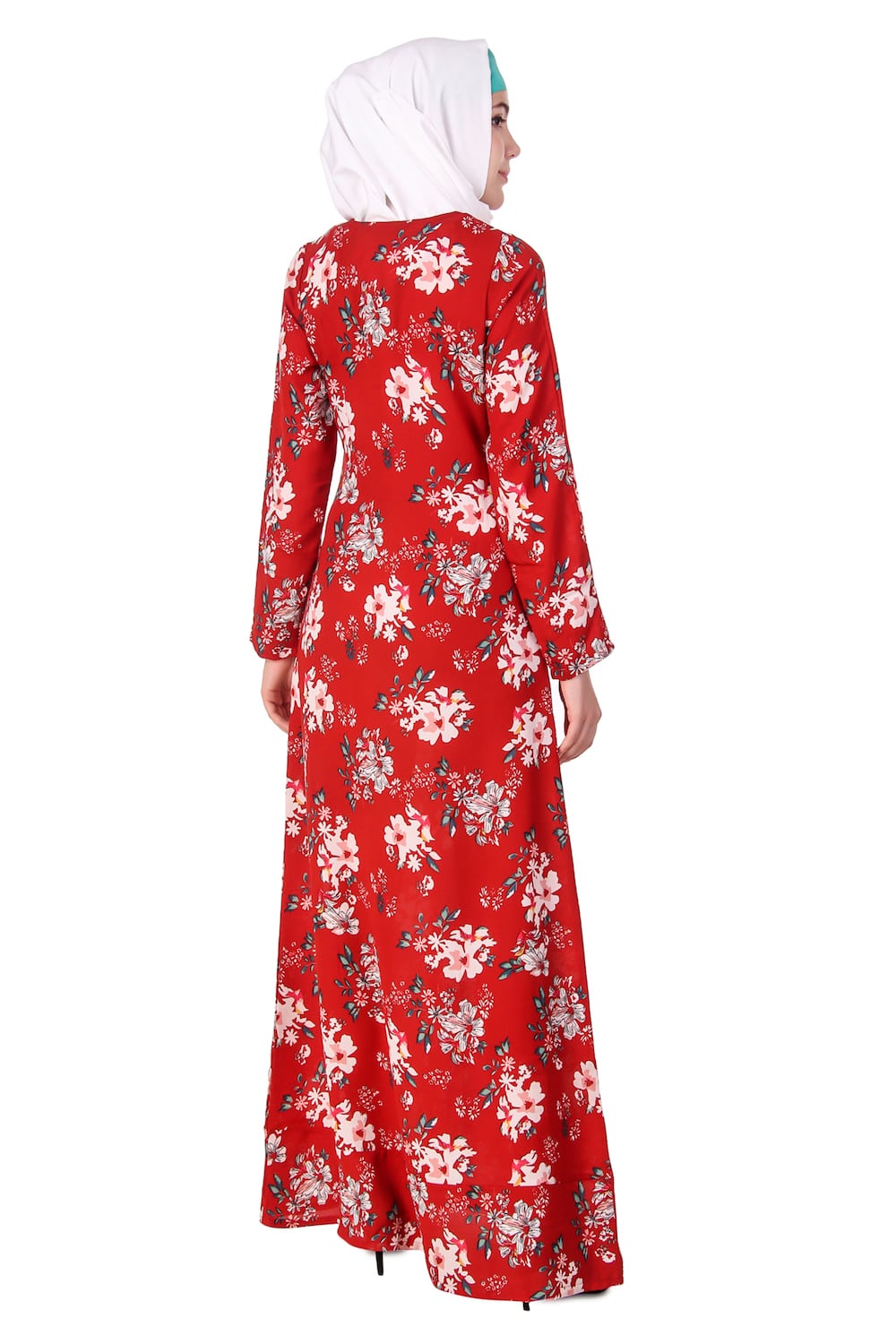 Printed Crepe Abaya AYP-119
