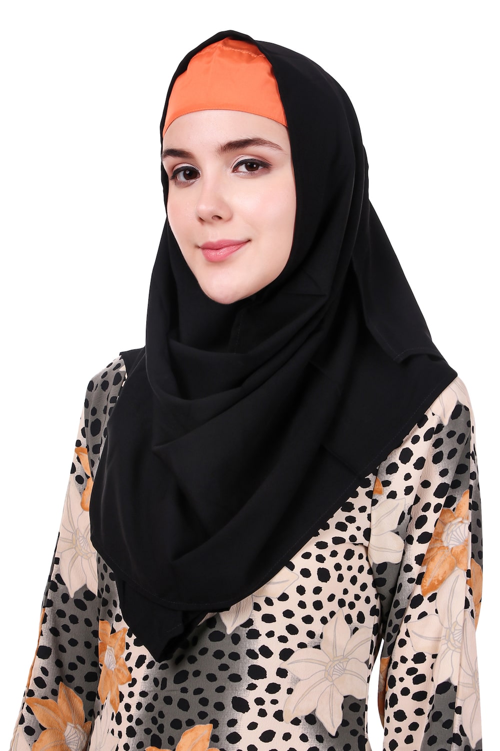 Printed Crepe Abaya AYP-123