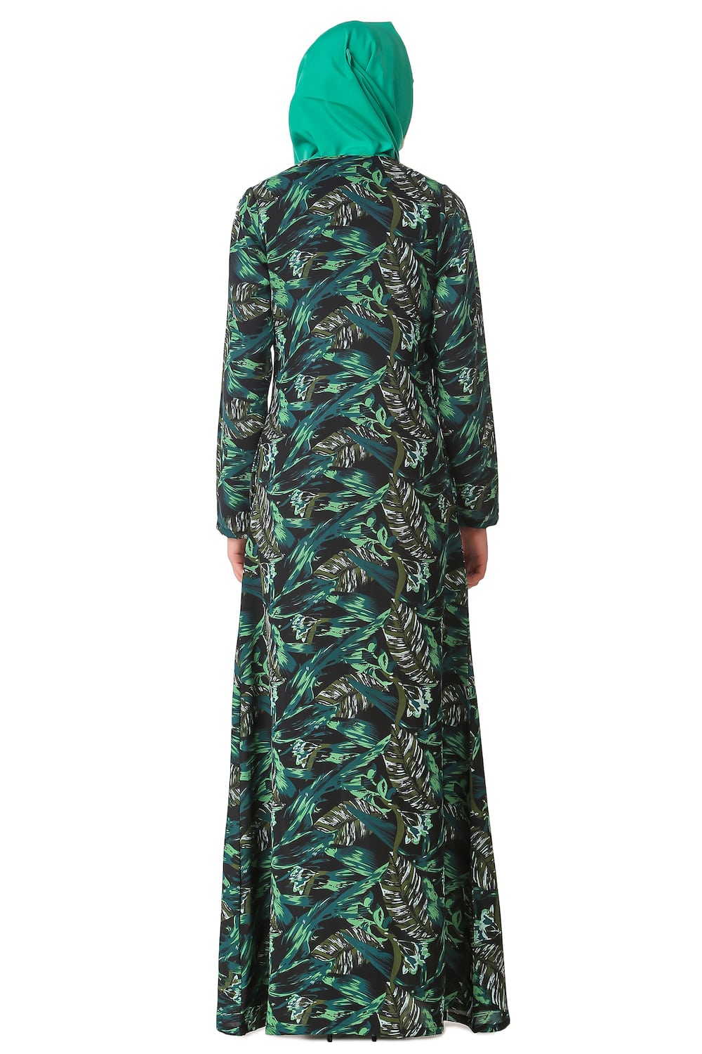 Printed Crepe Abaya AYP-141