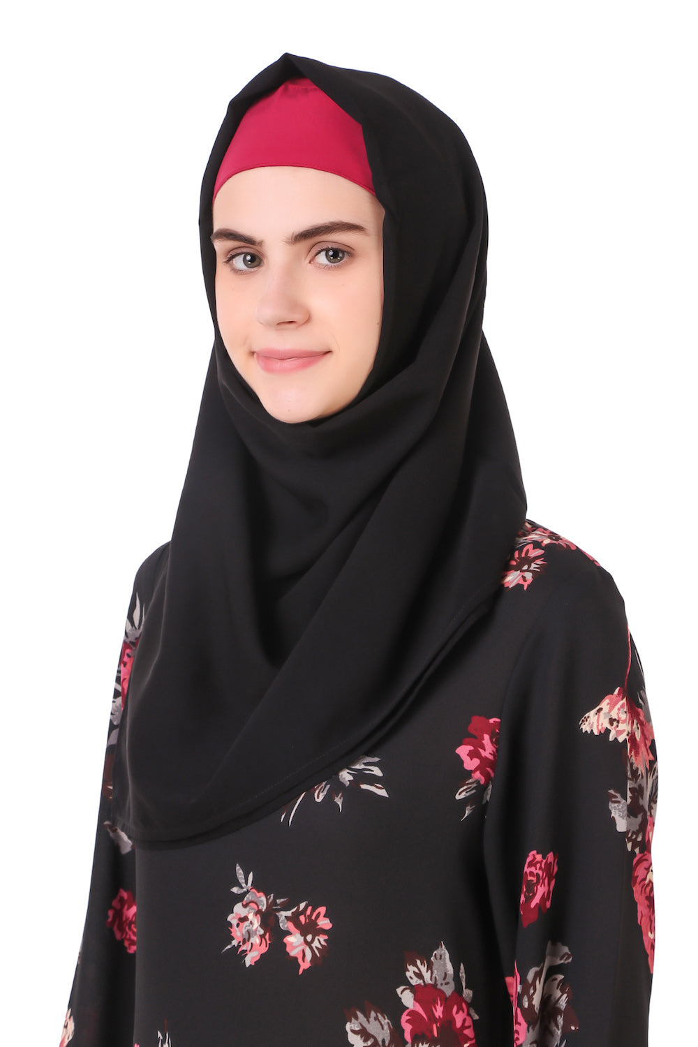 Printed Crepe Abaya AYP-161