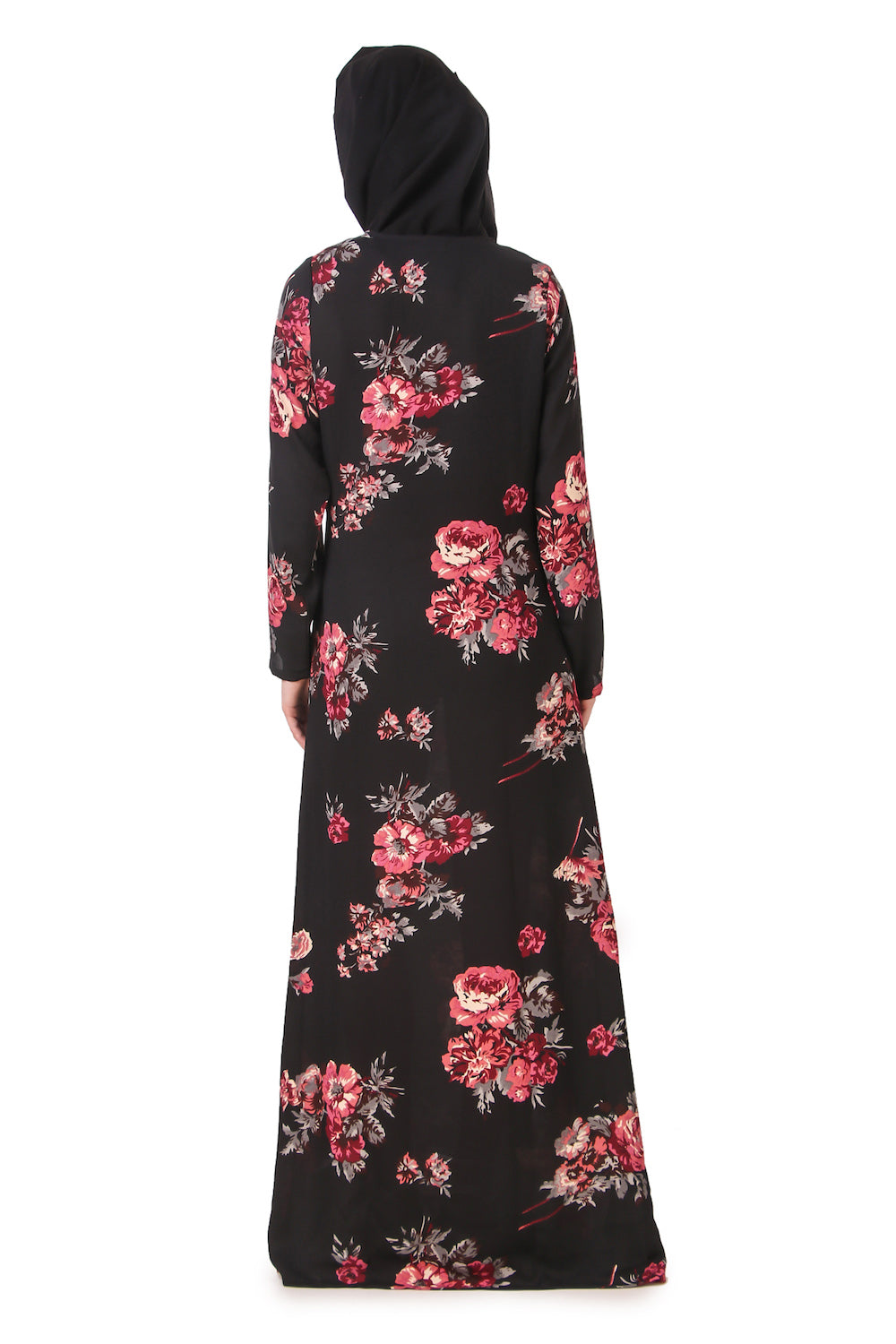 Printed Crepe Abaya AYP-161
