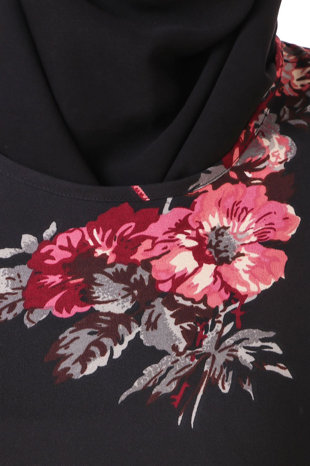 Printed Crepe Abaya AYP-161