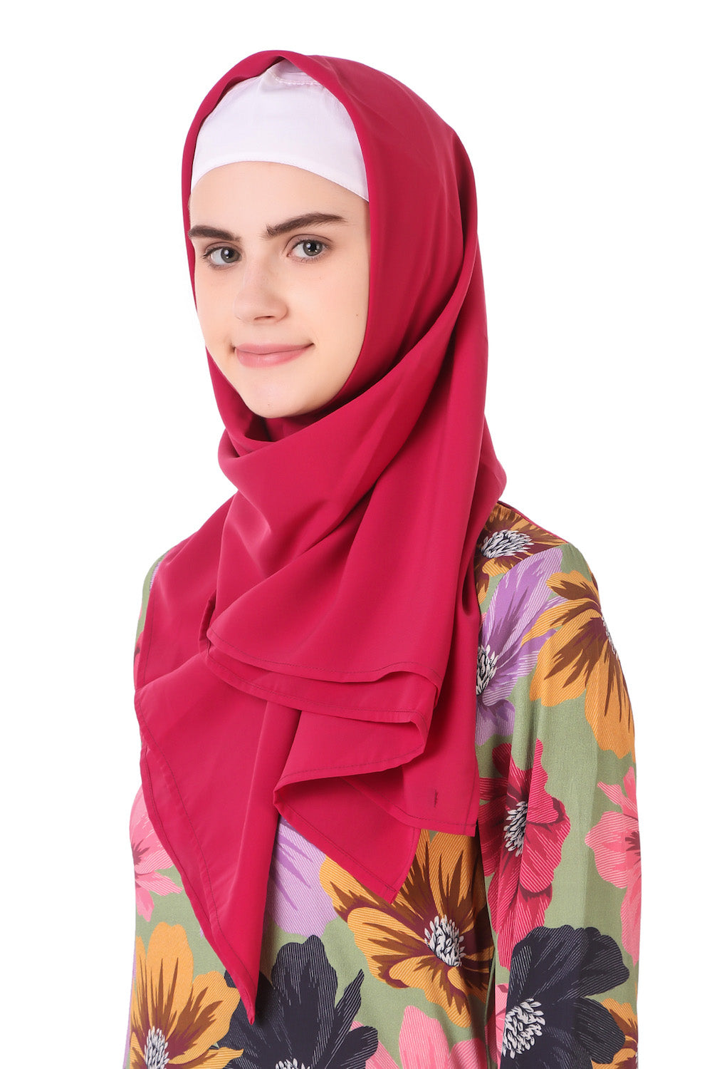 Printed Crepe Abaya AYP-168