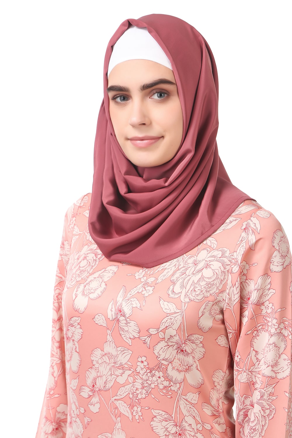 Printed Crepe Abaya AYP-186