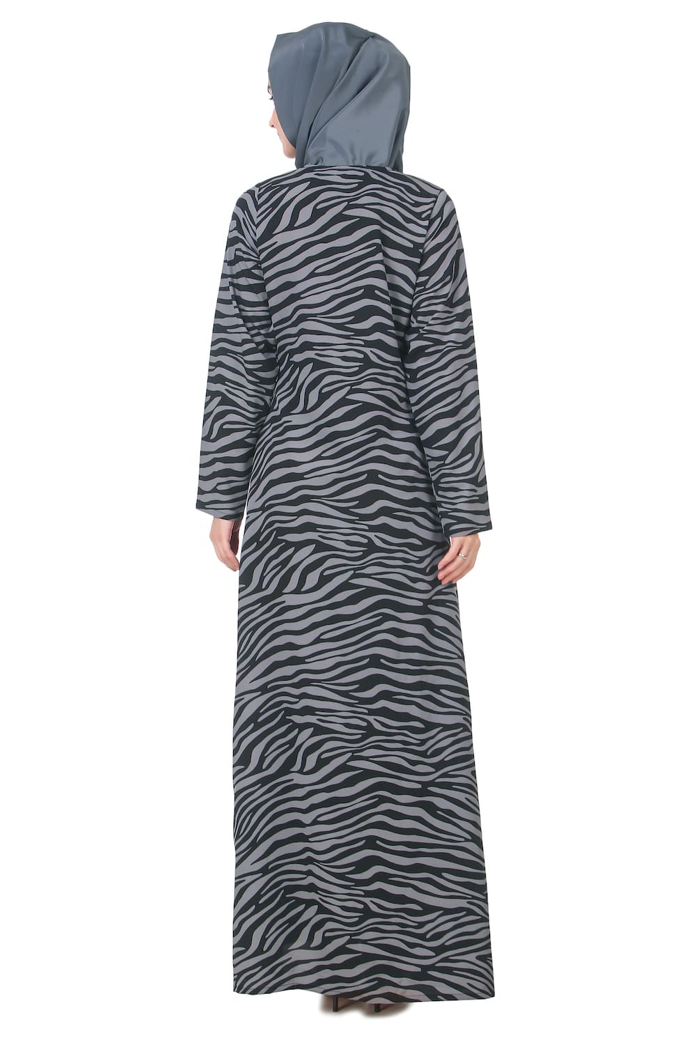 Printed Crepe Abaya AYP-199