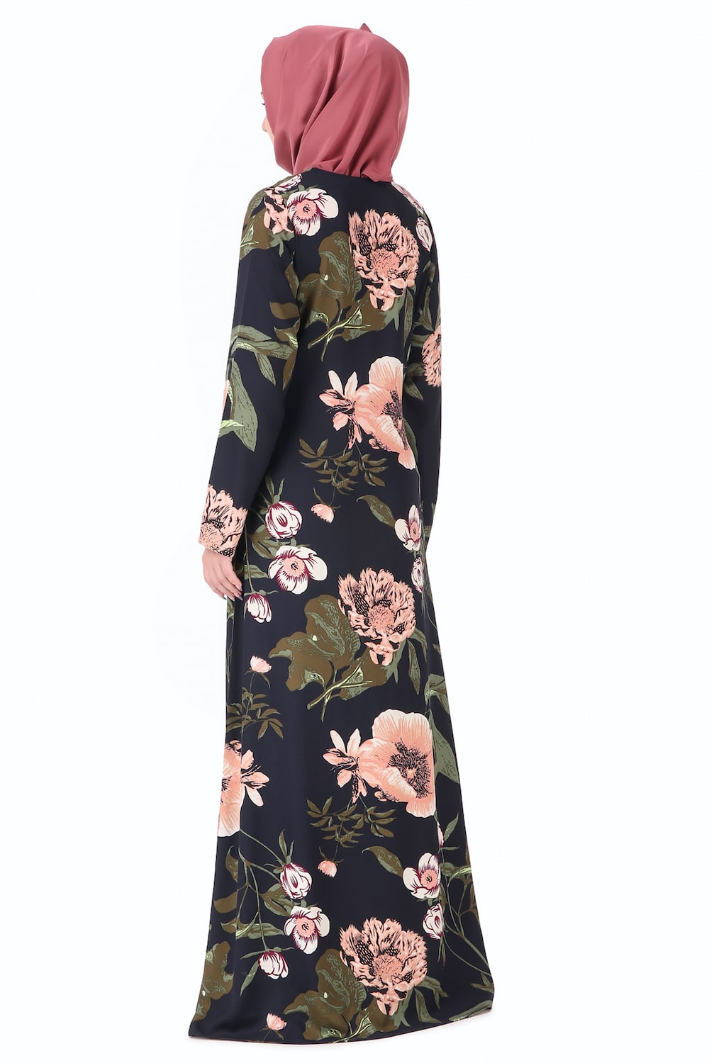 Printed Crepe Abaya AYP-231