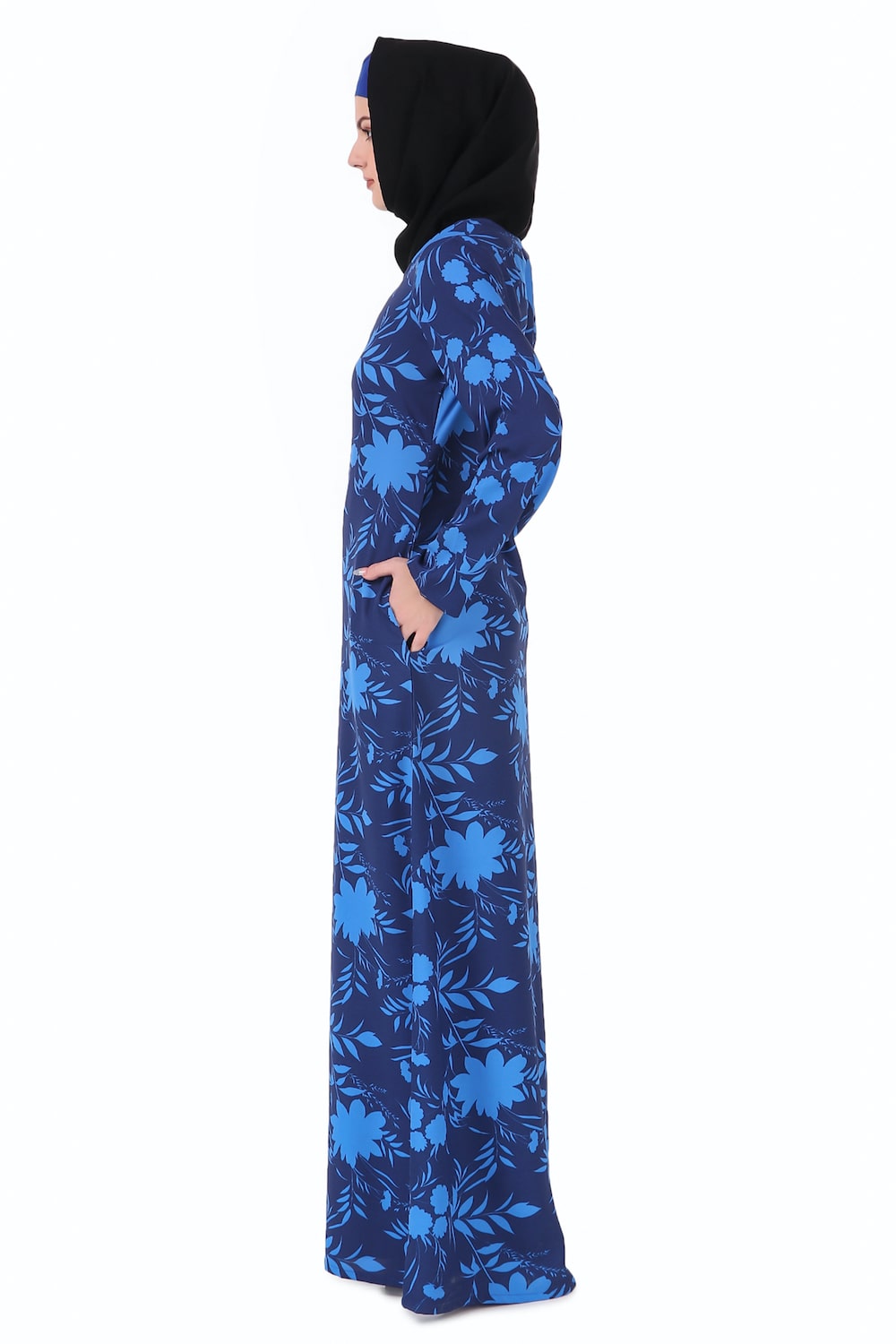 Printed Crepe Abaya AYP-238