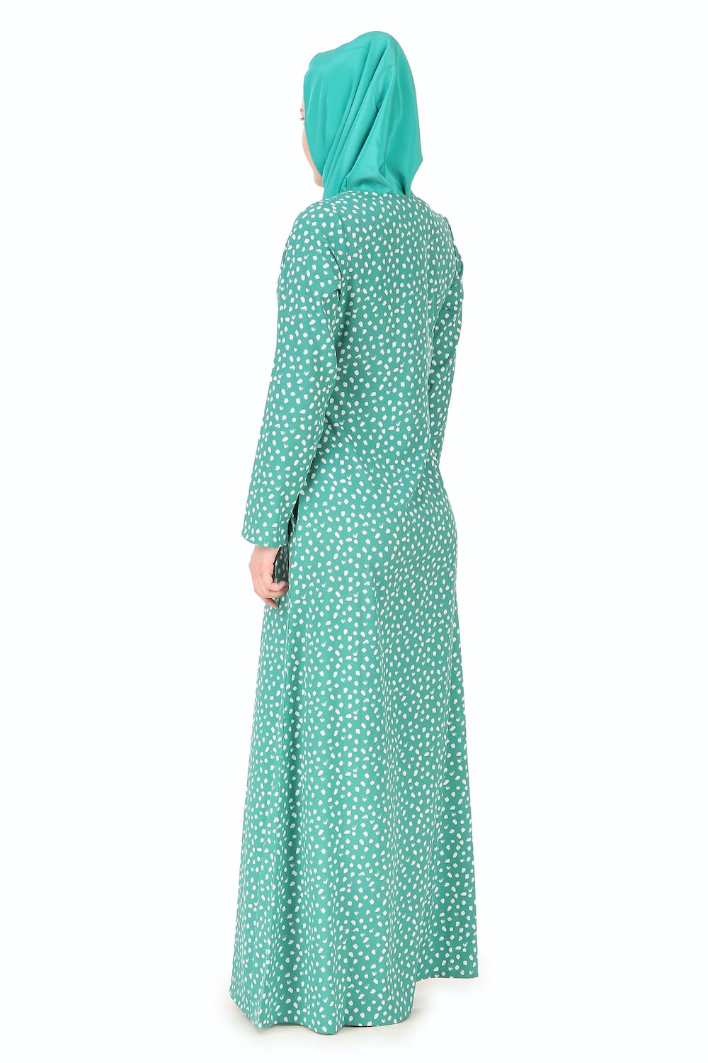 Printed Crepe Abaya AYP-244