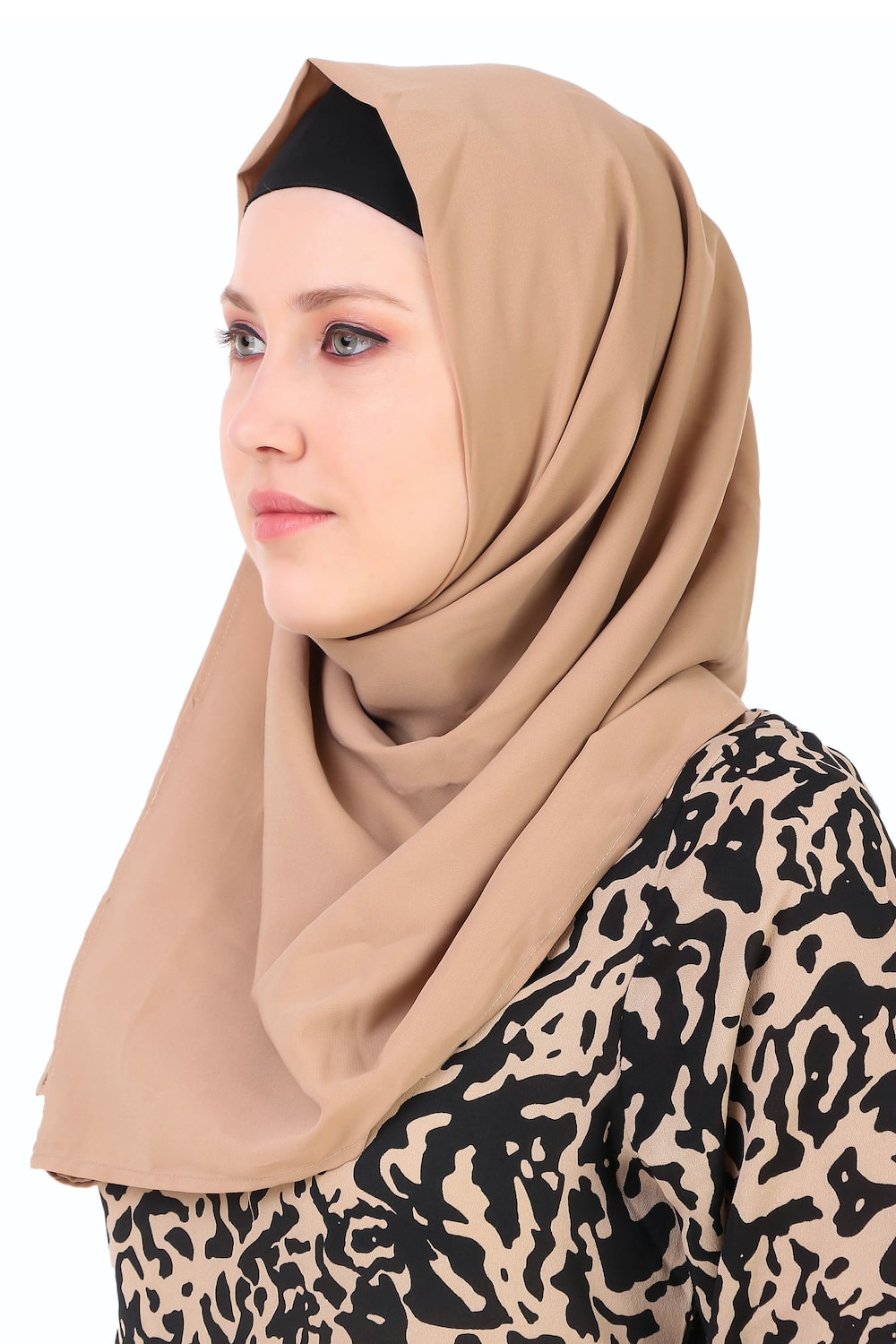 Printed Crepe Abaya AYP-255