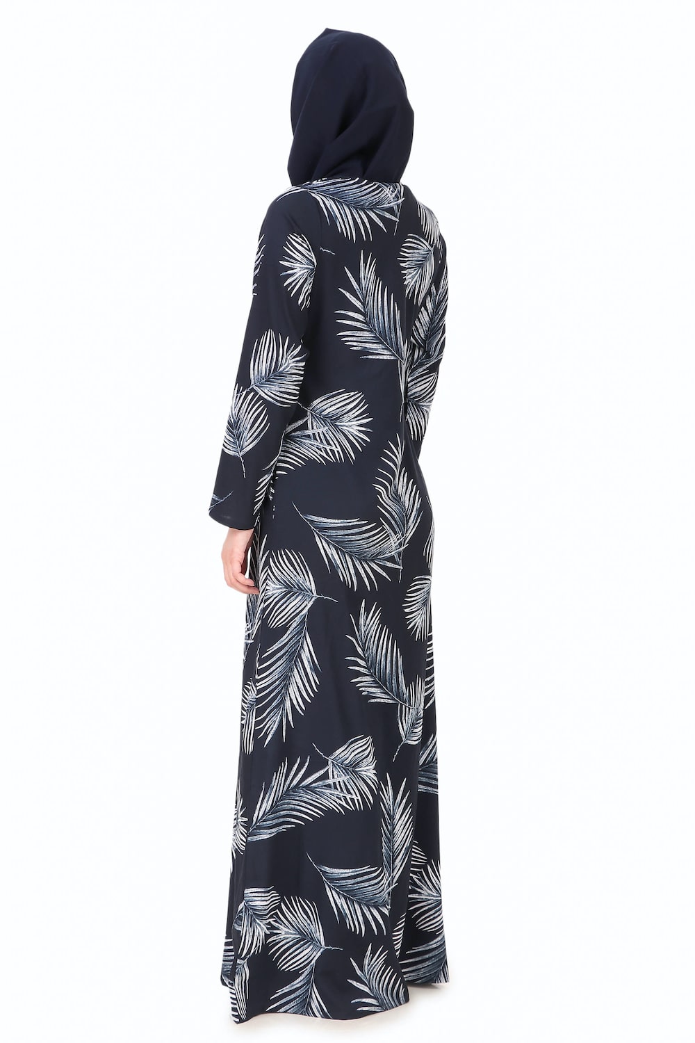 Printed Crepe Abaya AYP-259