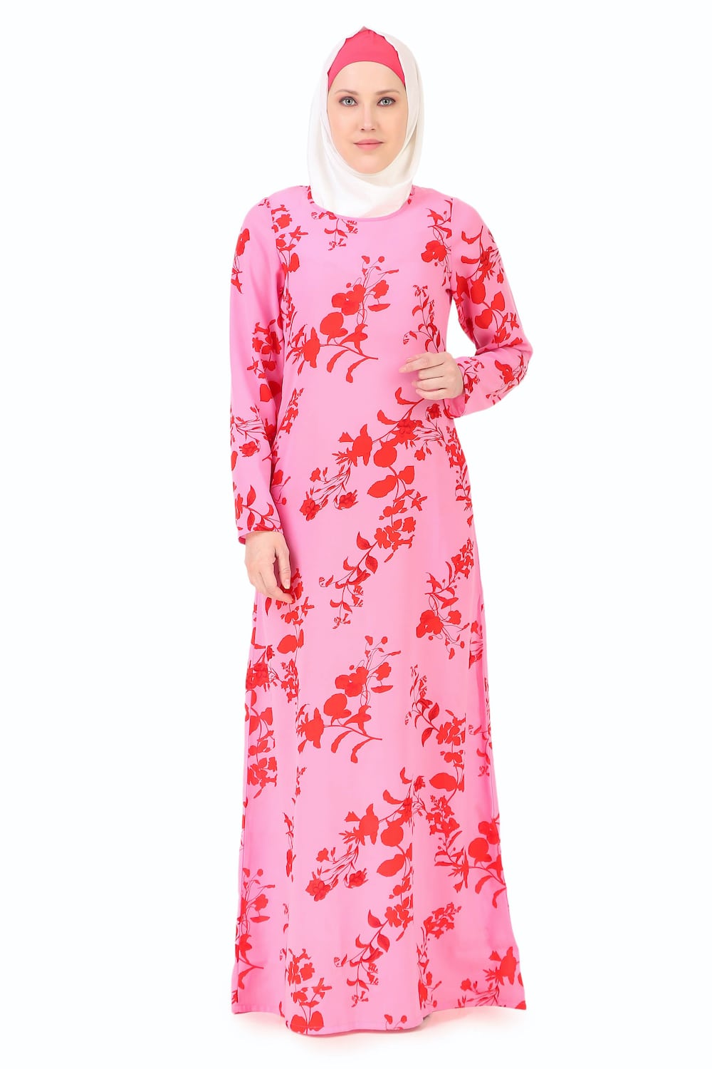 Printed Crepe Abaya AYP-263