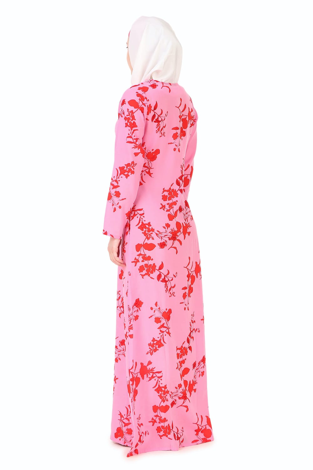 Printed Crepe Abaya AYP-263
