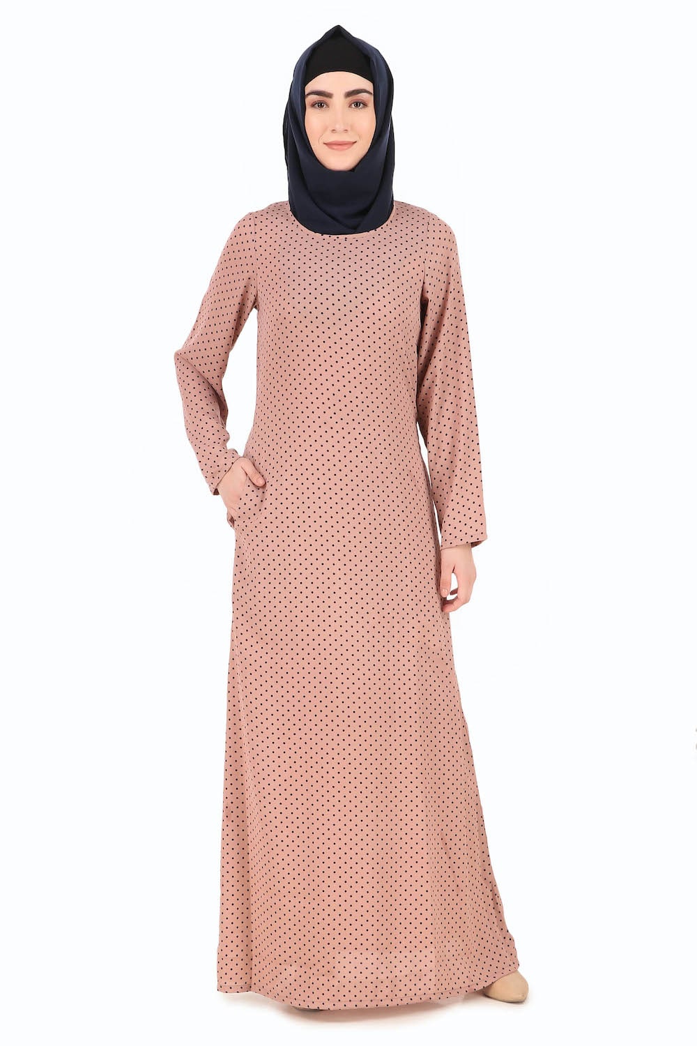 Printed Crepe Abaya AYP-294
