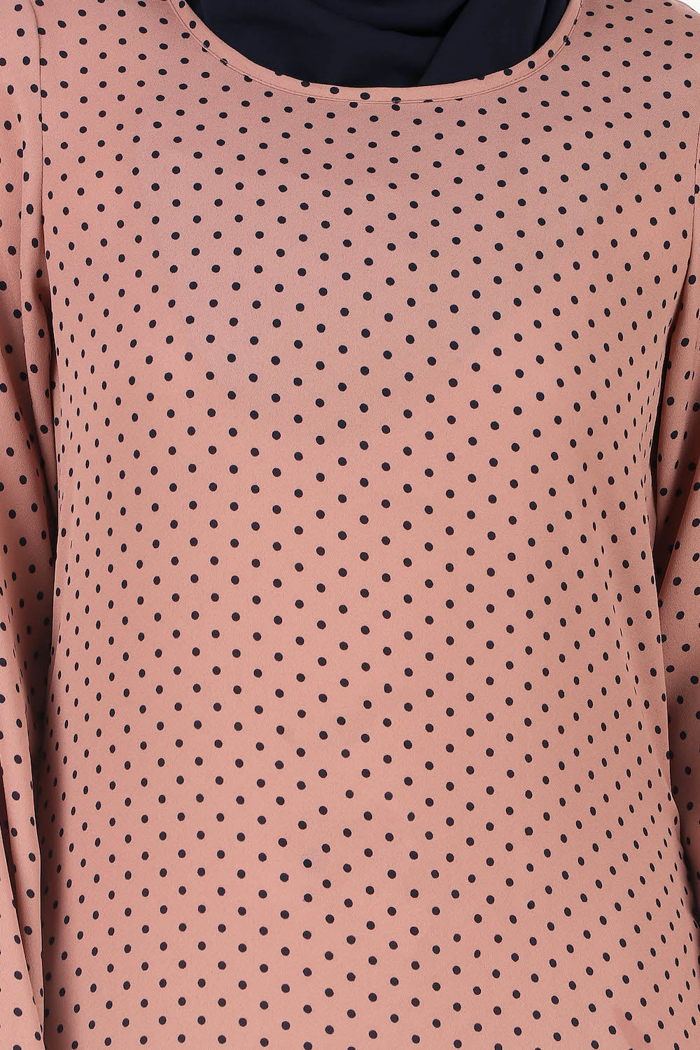 Printed Crepe Abaya AYP-294