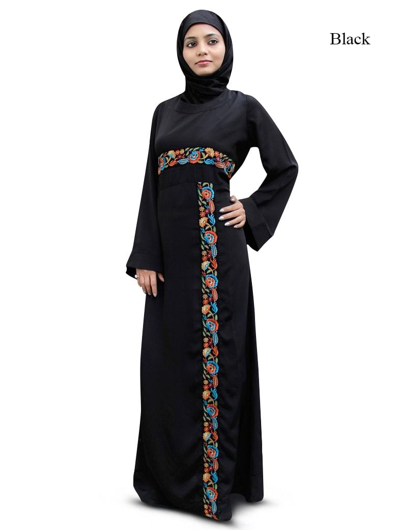 Ahalam Abaya Black