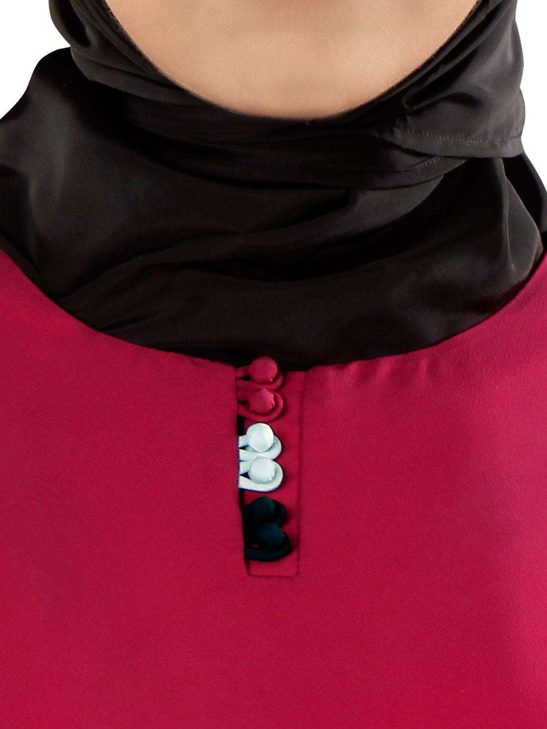 Yasmin Dual Colour Border Abaya