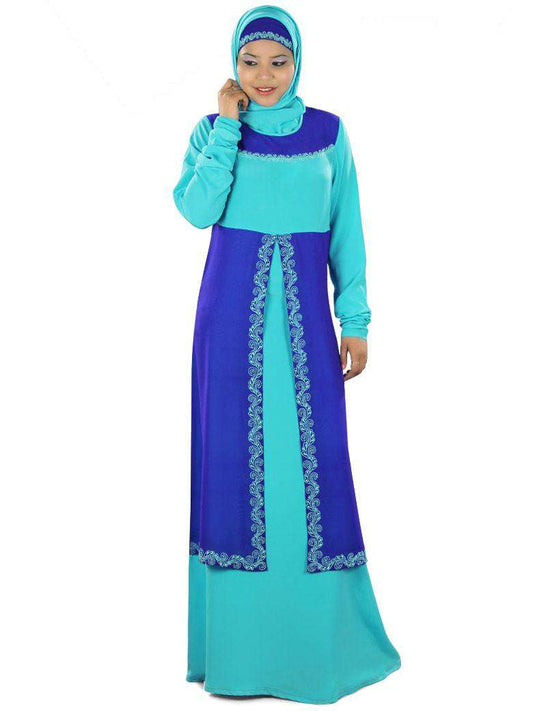 Suheera Dual Layer Abaya