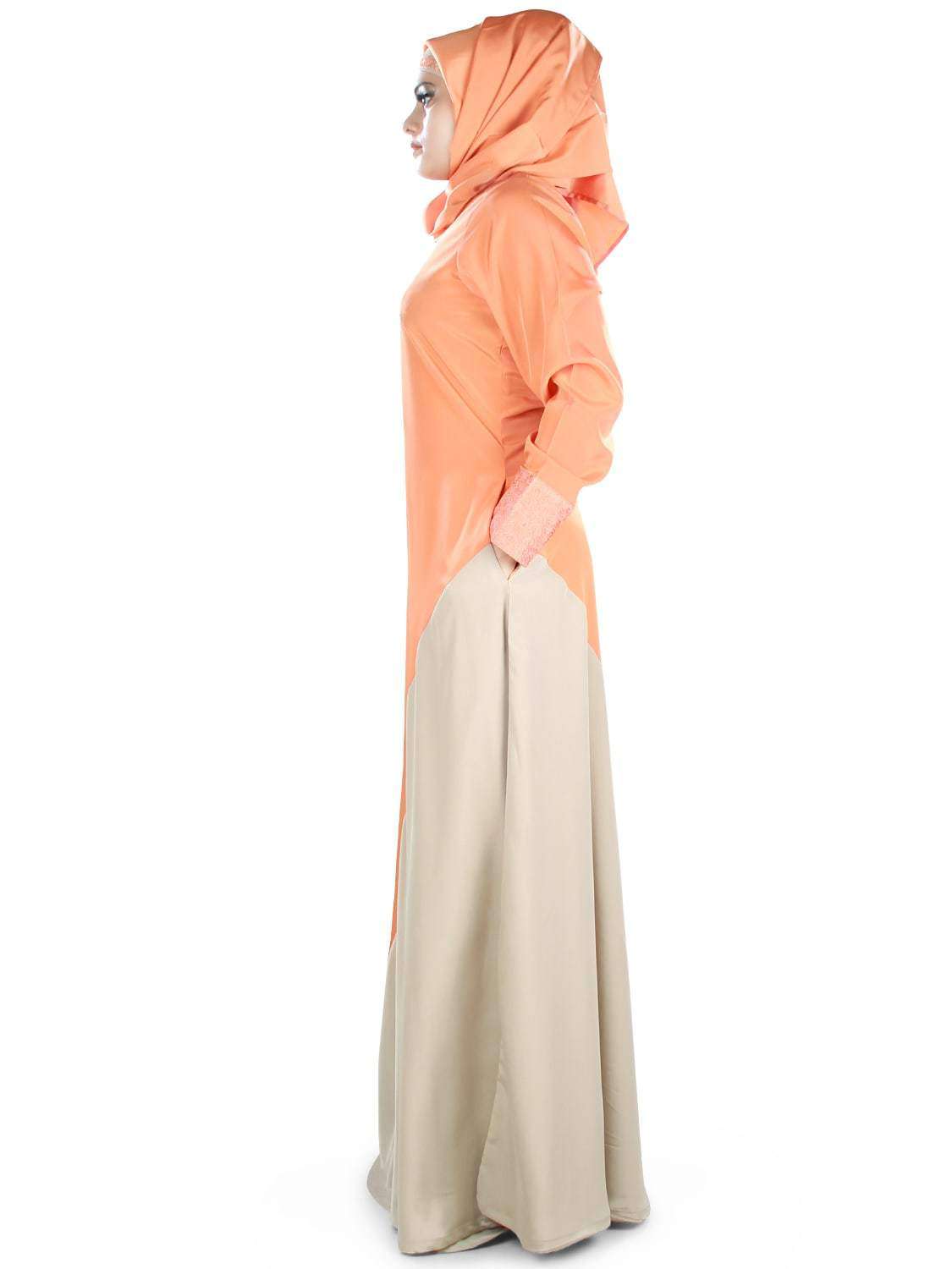 Mahjabeen Abaya Side