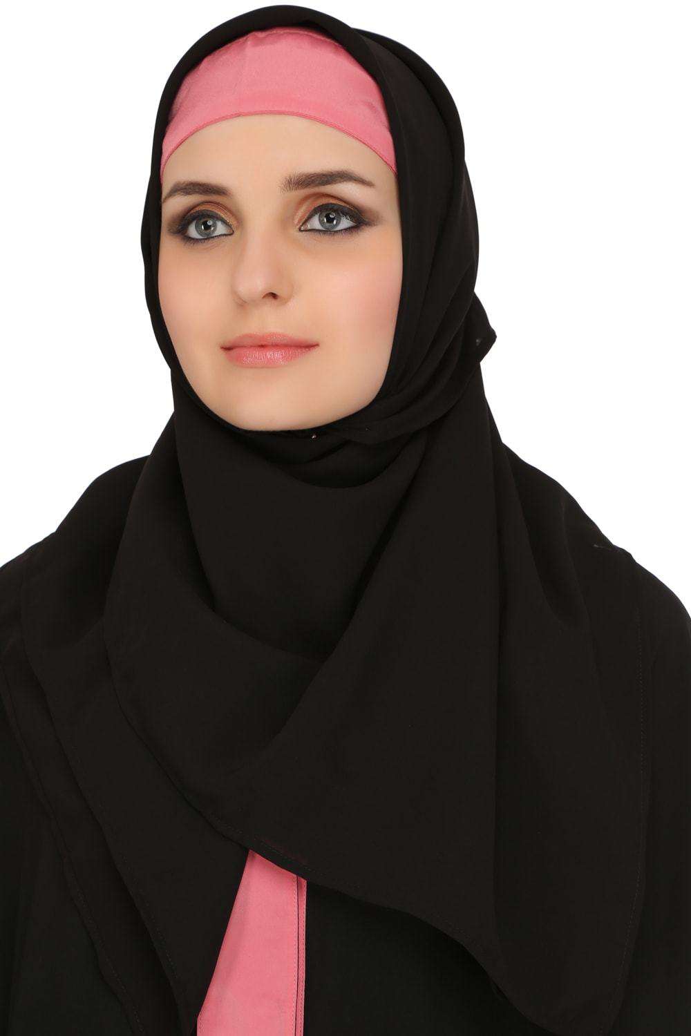 Chanda Black Nida Dubai Abaya Hijab