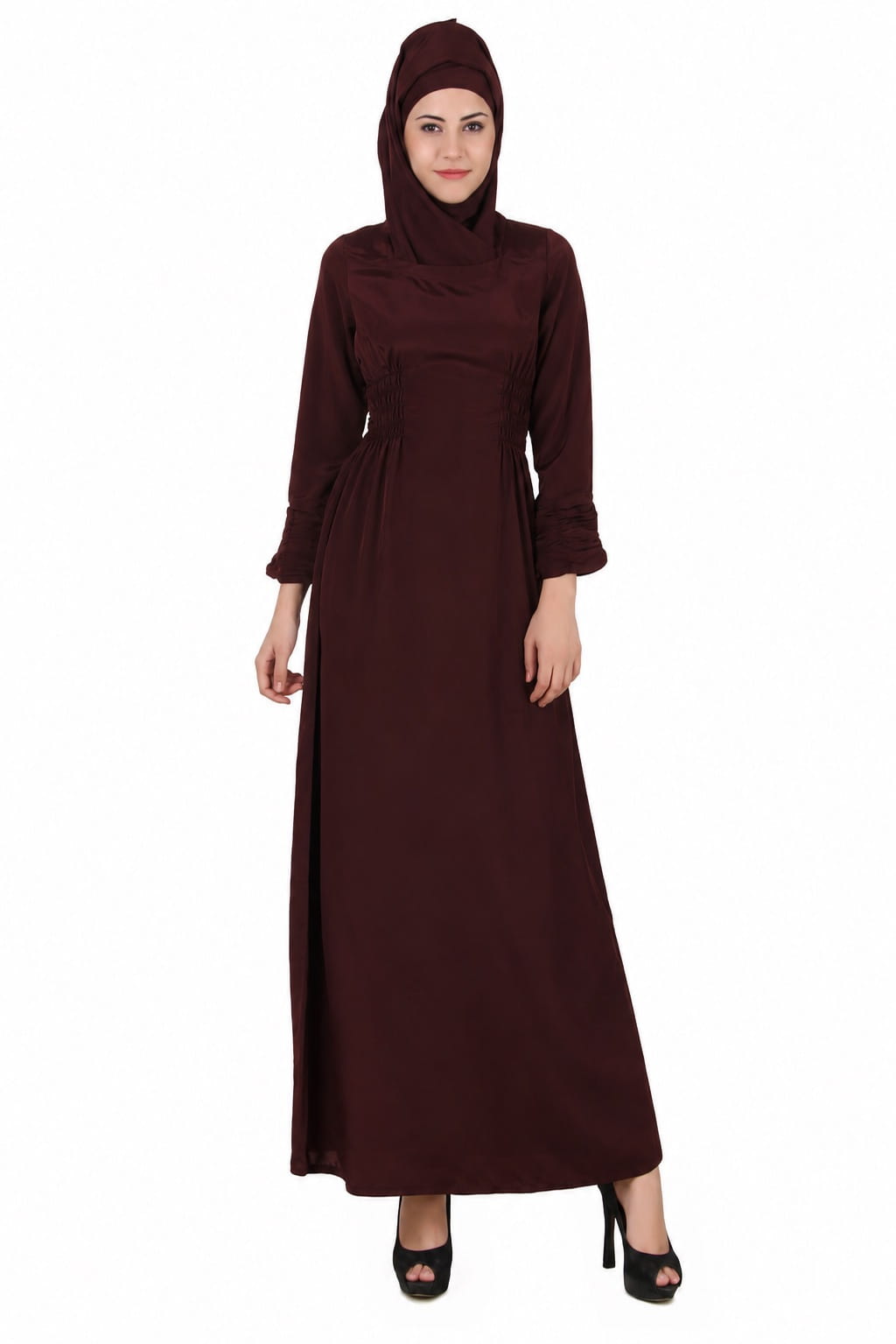 Zehna Brown Abaya