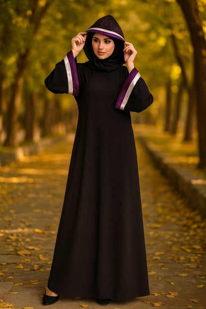 Rusda Black Abaya