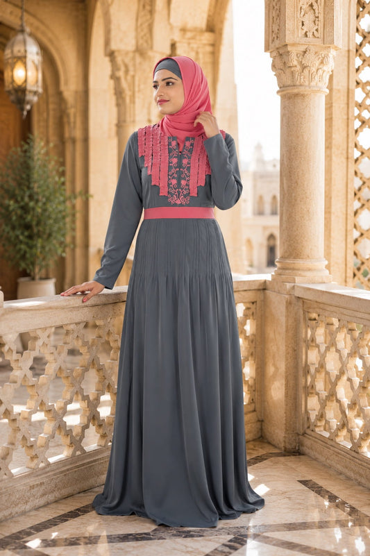 Ramsha Black Abaya