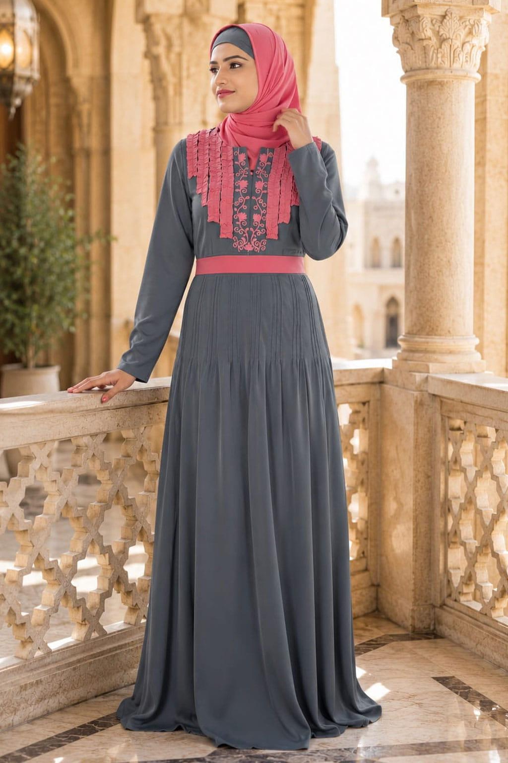 Ramsha Black Abaya