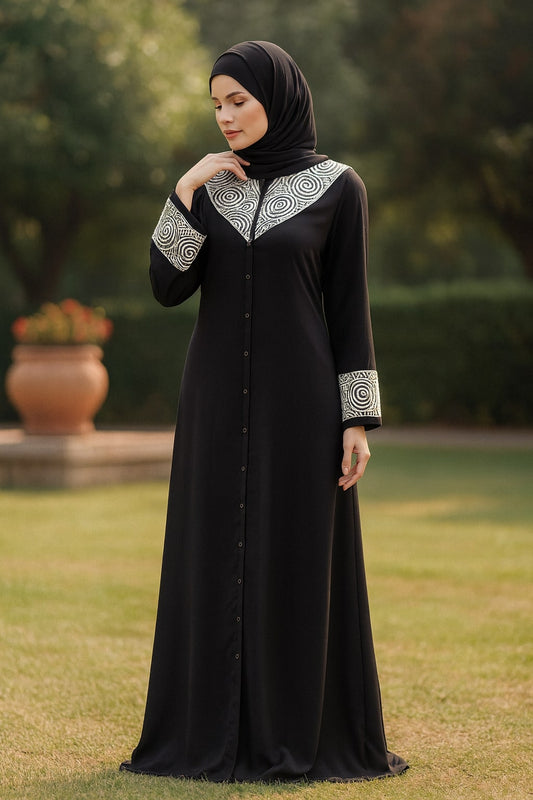 Iqra Black Burqa