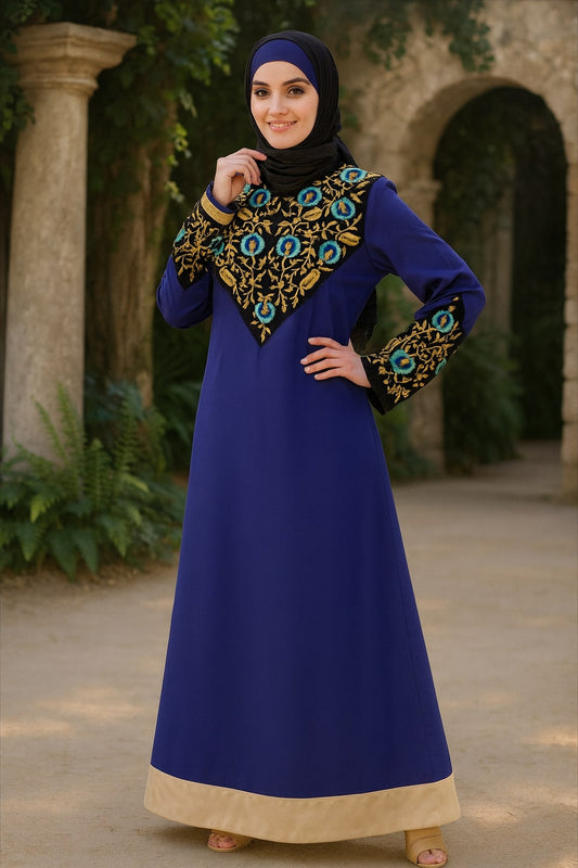 Ayah Blue Abaya