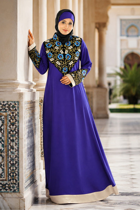 Ayah Blue Abaya