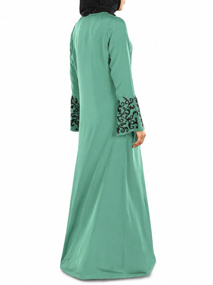 Shanum Blue Islamic Abaya