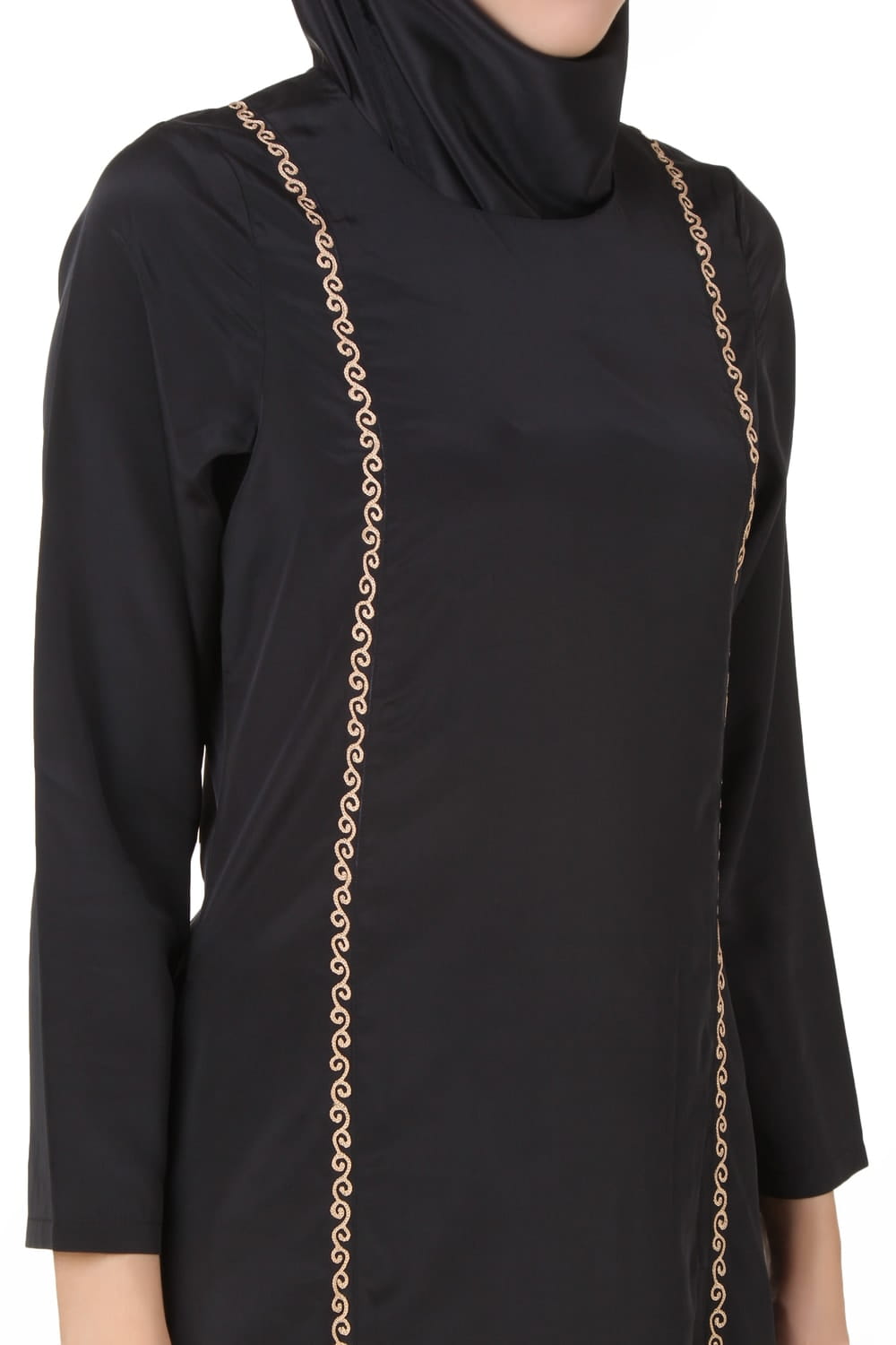 Fathima Black Nida Abaya