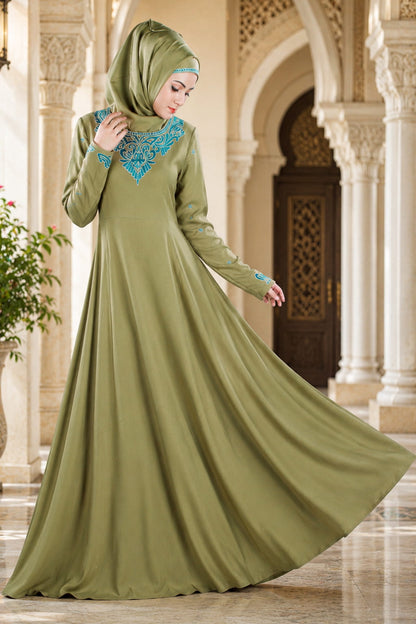 Mina Rayon Abaya