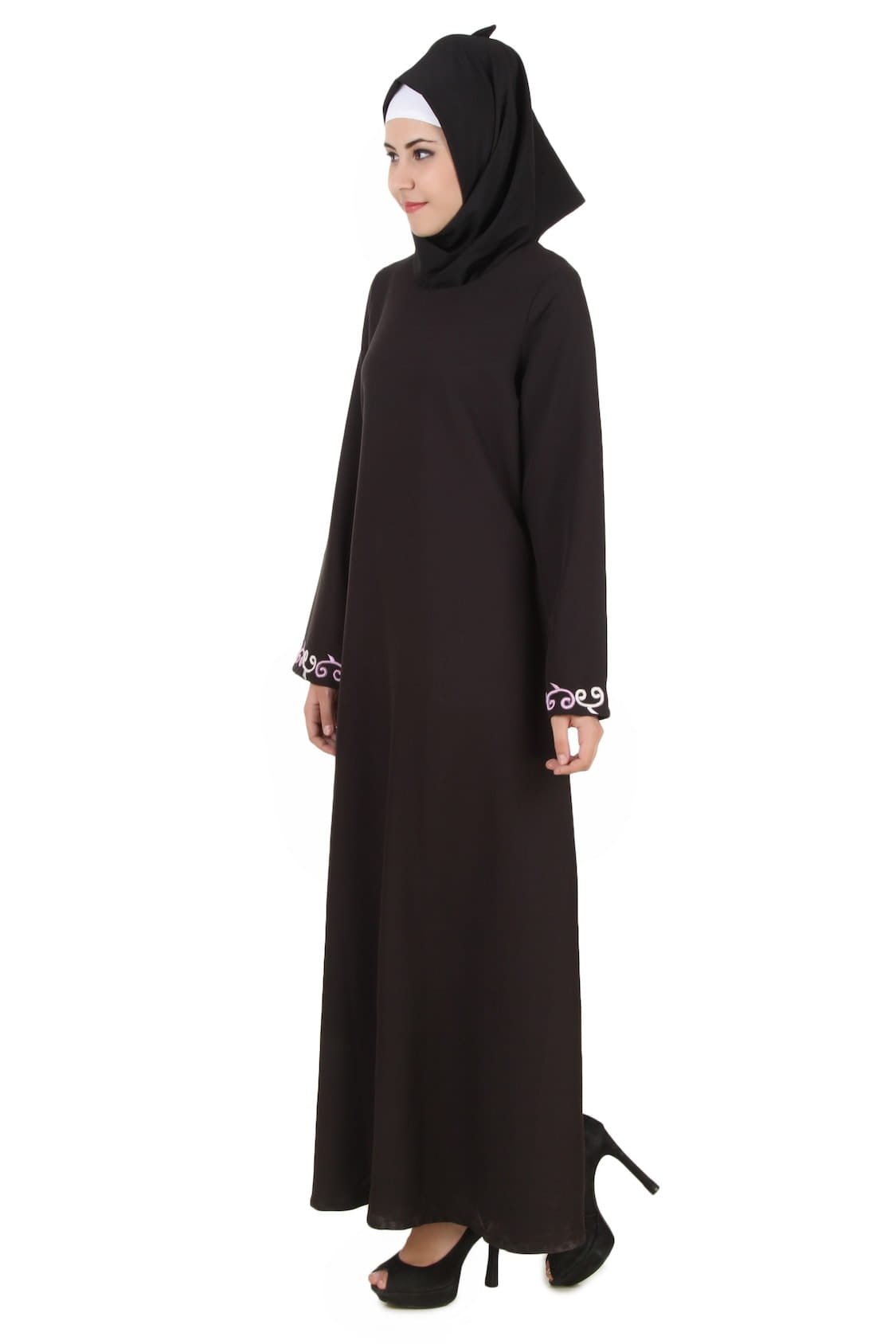 Abeedah Black Nida Abaya