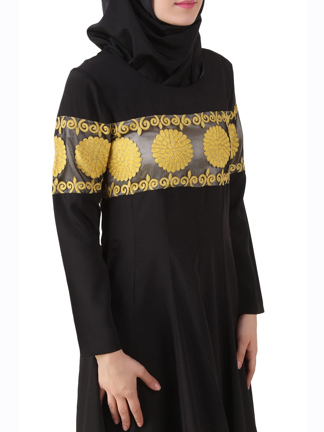 Maisah Black Nida Abaya