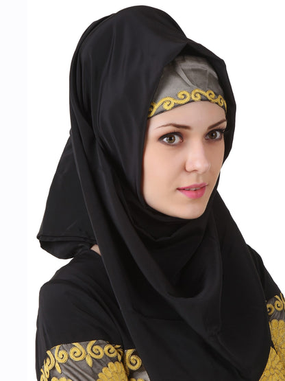 Maisah Black Nida Abaya