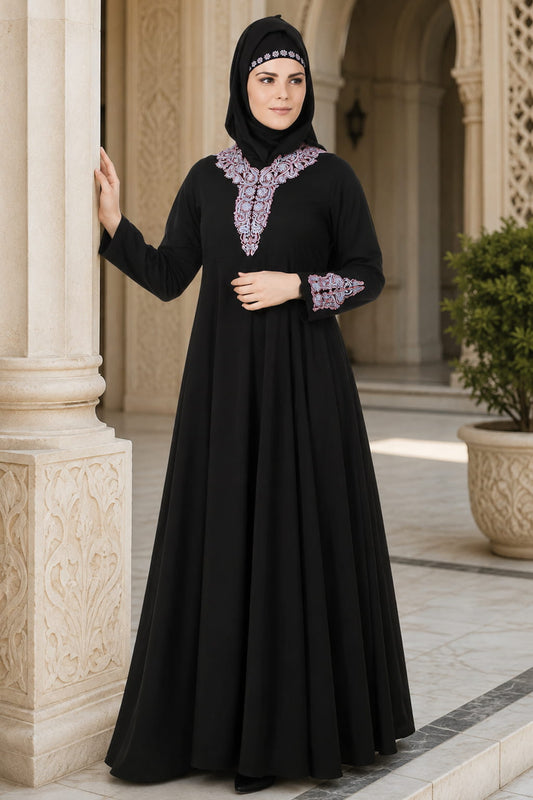 Aqeelah Black Nida Abaya
