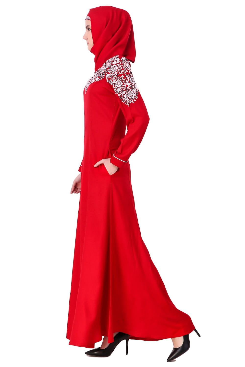 Heavy Embroidered Abaya